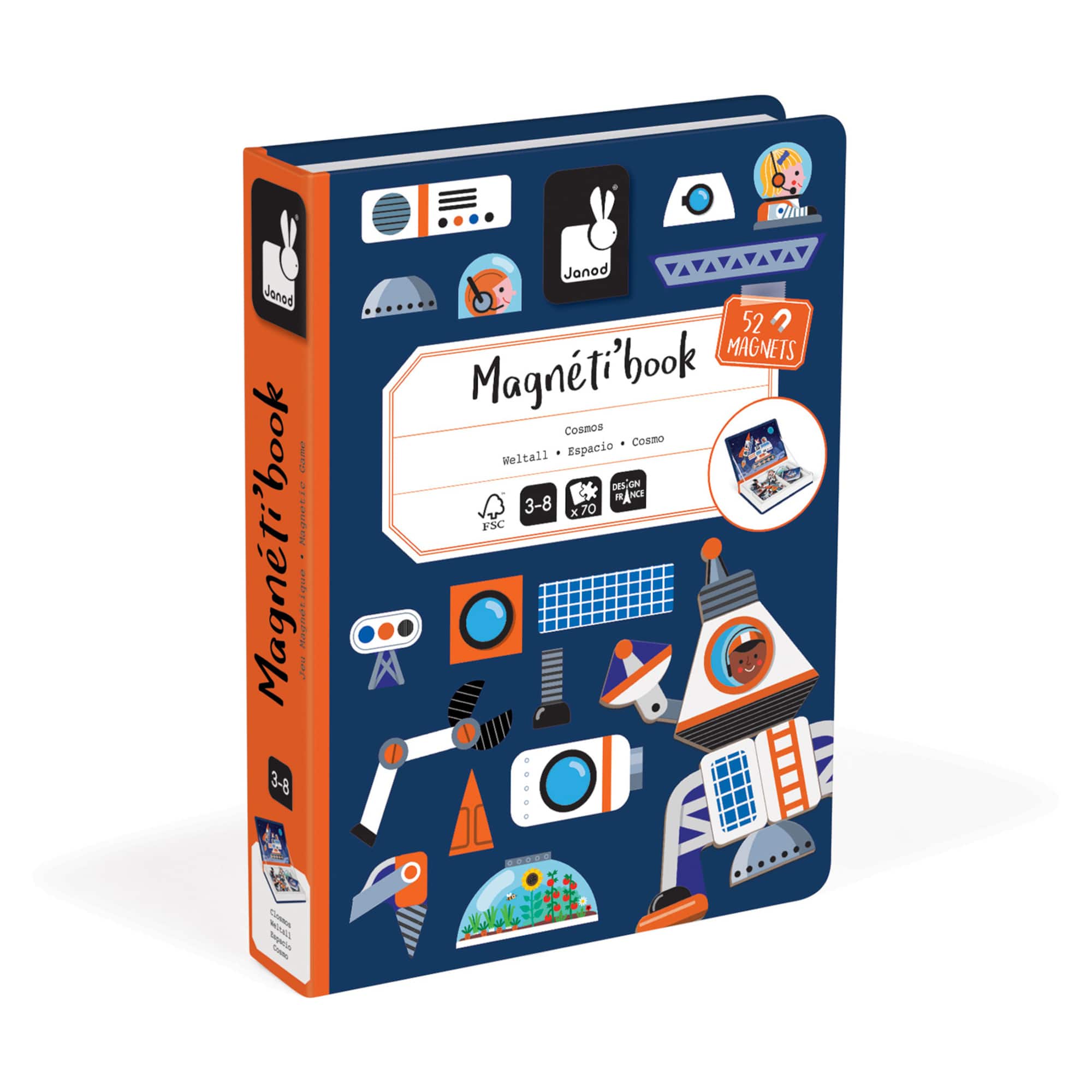 Janod® Cosmos Magneti'book Kit